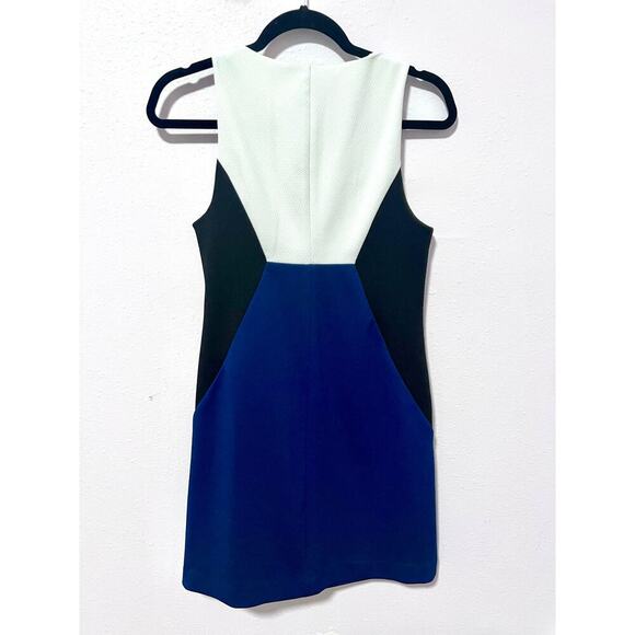 Trina Turk color block a line dress 2 - Picture 4 of 5